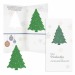 Carte de voeux avec papier ensemencé sapin - graines d'épicéa - Design standard wholesaler