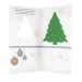 Carte de voeux avec papier ensemencé sapin - graines d'épicéa - Design standard wholesaler