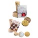 Product thumbnail Biscuit stamp, diam 55 mm, with cake mould - laser engraving on handle 0