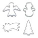Cake moulds in tin, Christmas Decoration and Item promotional