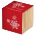 Christmas wooden desk cube pot - Standard design - Spruce - without laser engraving wholesaler