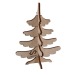 Puzzle en bois 3D - Sapin - Sapin de noël, décoration et objet de Noël promotional