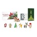 Product thumbnail Greeting card with wooden puzzle and felt - 4/0 printed Santa card 3