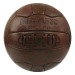 VINTAGE LEATHER FOOTBALL, soccer ball promotional