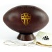 Ballon de rugby vintage cuir, ballon de rugby promotional