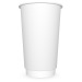 Double-walled tumbler 450ml 16oz, Cardboard cup promotional