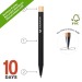 Recycled aluminium pen with HB lead, unclassifiable pen promotional
