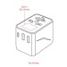 GlobePlug, Universal Travel Adapter, 12W ST, Universal Travel Power Adapter promotional