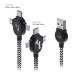 Câble LED 3 en 1 transfert et charge, câble de chargement promotional