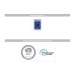 Stylo bille stylet twist noir, Stylo avec stylet pour écran tactile promotional
