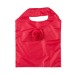 Sac pliable en polyester rose, Sac shopping pliable promotional