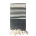 Fouta Paul coton recyclé 190g 200x100cm, Fouta promotional