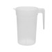 1.5L reusable pitcher in frosted PP polypropylene wholesaler