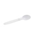 Reusable translucent spoon in PP polypropylene wholesaler