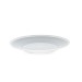 Reusable translucent dinner plate in PP polypropylene wholesaler