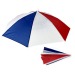 Chapeau ombrelle France 60cm, parapluie anti UV promotional