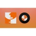 Pack of 4 vinyl coasters, 100% customisable wholesaler