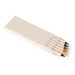 Paquet 6 crayons en bois de couleur en carton du lait wholesaler