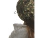 4-PANEL CAMOUFLAGE CAP IN POLAR FLEECE AND POLYESTER, Military cap promotional