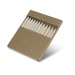 Paquet 12 crayons en bois de couleur wholesaler