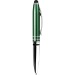 Plastic and metal ballpoint pen with light and touchscreen wholesaler