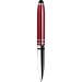 Plastic and metal ballpoint pen with light and touchscreen, lamp pen promotional