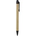 Stylo à bille en plastique biodégradable et carton recyclé, Stylo en plastique biodégradable promotional