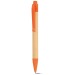 Stylo à bille en carton recyclé et PLA, Stylo en plastique biodégradable promotional