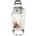 chariot shopping ludik 2 roues, 4-fois assorti wholesaler