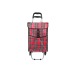 Chariot de courses 92 x 34 x 27 cm chèque wholesaler