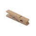 pince à linge bois, 4, 5 cm, naturel, 24 pièces, pince à linge promotional
