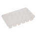 Polypropylene ice cube tray 18, transparent wholesaler