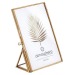 cadre photo metal apolline 15x10, doré wholesaler