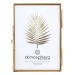 cadre photo metal apolline 15x10, doré, cadre photo promotional