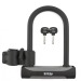 Antivol en U pour vélo 180x245mm avec support wholesaler