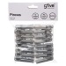 Pince linge x16 inox, argent wholesaler