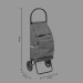 chariot 2roues metal gris nomade, gris wholesaler