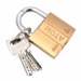 Cadenas/blister atomique 40mm en fonte, clé codée, cadenas promotional