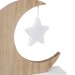 cadre photo mdf lune 10x15, blanc, cadre photo promotional