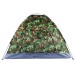 Tente de camping Camo XXL pour 2-3 personnes, tente de camping promotional