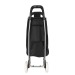 Chariot de courses 92 x 32 x 21 cm noir wholesaler
