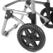 chariot shopping 2 roues noir, poussette à marché ou cabas à roulettes promotional