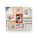 cadre photo multiple 6 10x15cm avec métal wholesaler