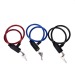 Câble antivol pour bicyclette, serrure à clé, long wholesaler