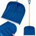 Wood-style snow shovel with scraper wholesaler