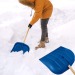 Wood-style snow shovel with scraper,  promotional