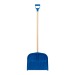 Wood-style snow shovel with scraper wholesaler