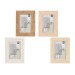 cadre photo effet pierre 10x15, 4 fois assorti, cadre photo promotional