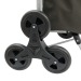 chariot 6roues alu verre cire, vert kaki, poussette à marché ou cabas à roulettes promotional
