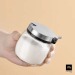 Sucrier en verre avec couvercle en acier 250ml wholesaler